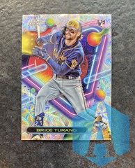 2023 Topps Cosmic Chrome Nucleus Brice Turang #150 Brewers